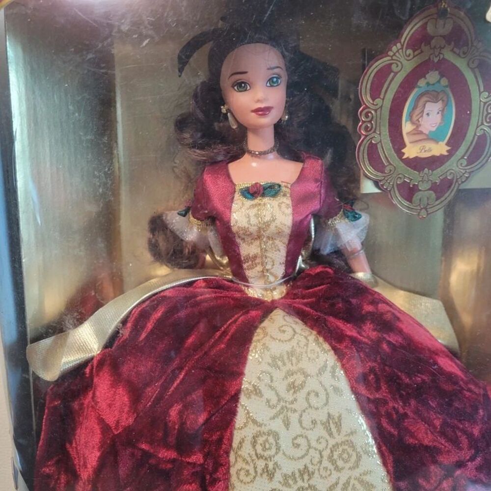 Beauty & the Beast Enchanted Christmas Barbie Doll